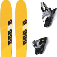 comparer et trouver le meilleur prix du ski K2 Mindbender + free ten id black/white sur Sportadvice