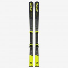 comparer et trouver le meilleur prix du ski Salomon Pack de ski e s/max 8 + fixations m10 gw l80 gy/ye/b sur Sportadvice