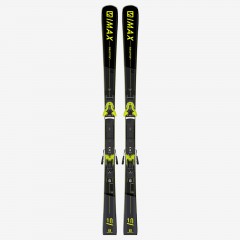 comparer et trouver le meilleur prix du ski Salomon Ski pack  e s/max 10 + fixations z10 gw l80 bk/gy sur Sportadvice