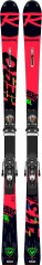 comparer et trouver le meilleur prix du ski Rossignol Pack de skis  hero athlete sl (r22) + fixations spx 12 rockerace black / icon sur Sportadvice