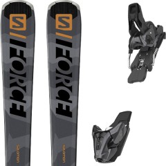 comparer et trouver le meilleur prix du ski Salomon S/force 9 + e z12 gw grey/blk f90 sur Sportadvice