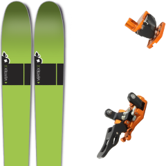 comparer et trouver le meilleur prix du ski Movement Vertex 2 axes carbon 19 + guide 12 orange 19 sur Sportadvice