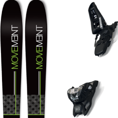 comparer et trouver le meilleur prix du ski Movement Icon ti 89 2.0 + squire 11 id black alpin 182 noir sur Sportadvice
