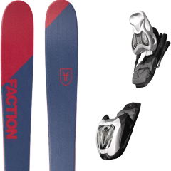 comparer et trouver le meilleur prix du ski Faction Candide 0.5 19 + m 4.5 eps white/black 17 2019 alpin 135 bleu/rouge sur Sportadvice