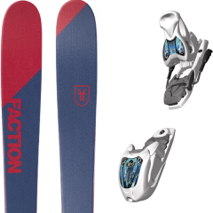 comparer et trouver le meilleur prix du ski Faction Candide 0.5 19 + m 4.5 eps white/anthracite/blue 17 2019 alpin 135 bleu/rouge sur Sportadvice