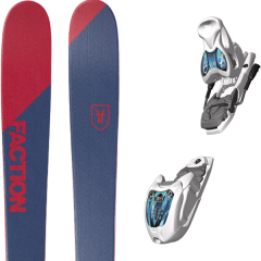 comparer et trouver le meilleur prix du ski Faction Candide 0.5 19 + m 7.0 eps white/anthracite/blue 17 2019 alpin 135 bleu/rouge sur Sportadvice