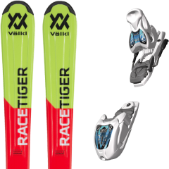 comparer et trouver le meilleur prix du ski Völkl racetiger flat 19 + m 4.5 eps white/anthracite/blue 17 2019 alpin 80 rouge/vert sur Sportadvice