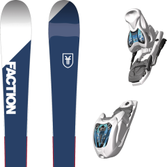 comparer et trouver le meilleur prix du ski Faction Candide 1.0 105-145 18 + m 4.5 eps white/anthracite/blue 17 2018 alpin 105 bleu/blanc sur Sportadvice
