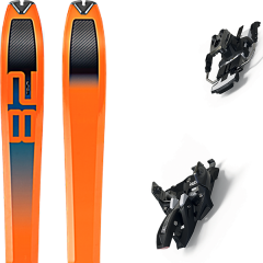 comparer et trouver le meilleur prix du ski Dynafit Tour 82 19 + alpinist 9 long travel 90mm black/ium rando 163 orange/bleu sur Sportadvice