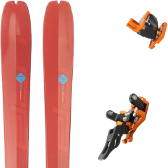 comparer et trouver le meilleur prix du ski Elan Ibex 78 19 + guide 12 orange 19 2019 rando 177 rouge sur Sportadvice