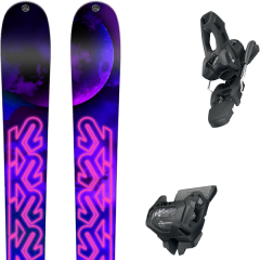 comparer et trouver le meilleur prix du ski K2 Empress 19 + tyrolia attack 11 gw w/o brake l solid black 2019 alpin 159 violet sur Sportadvice