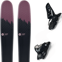 comparer et trouver le meilleur prix du ski Rossignol Sky 7 hd w + squire 11 id black alpin 164 noir/violet sur Sportadvice