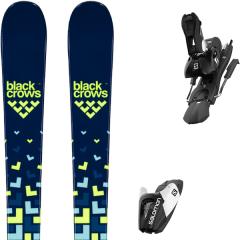 comparer et trouver le meilleur prix du ski Black Crows Junius + l7 n b80 black/white alpin 150 bleu/vert/jaune sur Sportadvice