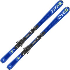 comparer et trouver le meilleur prix du ski Salomon S/race m + l7 black/white b80 19 2019 alpin 130 bleu sur Sportadvice