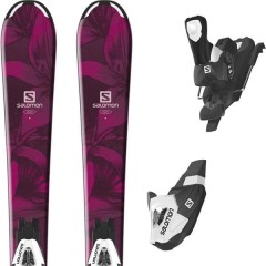 comparer et trouver le meilleur prix du ski Salomon Qst lux s + c5 black/white j75 19 2019 alpin 100 rouge sur Sportadvice