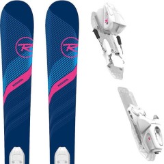 comparer et trouver le meilleur prix du ski Rossignol Experience pro w + kid-x 4 b76 white silver alpin 116 bleu sur Sportadvice