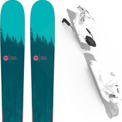 comparer et trouver le meilleur prix du ski Rossignol Sassy 7 + xpress w 10 b93 wht/spk alpin 150 bleu sur Sportadvice