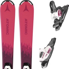 comparer et trouver le meilleur prix du ski Atomic Vantage girl x 100-120 + l c 5 gw white/pink alpin 110 rose sur Sportadvice