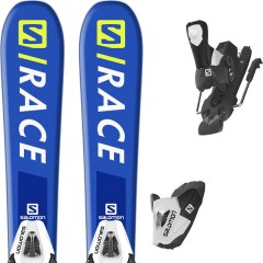 comparer et trouver le meilleur prix du ski Salomon S/race xs + c5 black/white alpin 80 bleu sur Sportadvice