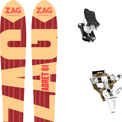 comparer et trouver le meilleur prix du ski Zag Rando adret 81 18 + speed turn 2.0 bronze/black marron/orange sur Sportadvice