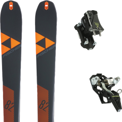 comparer et trouver le meilleur prix du ski Fischer Rando transalp 82 + tour speed turn w/o brake 19 noir/orange sur Sportadvice