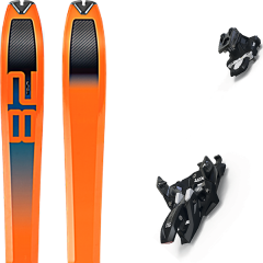 comparer et trouver le meilleur prix du ski Dynafit Rando tour 82 + alpinist 9 black/ium orange/bleu sur Sportadvice