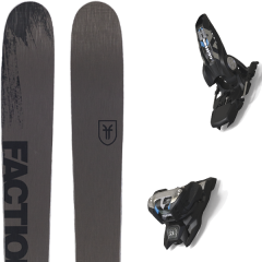 comparer et trouver le meilleur prix du ski Faction Alpin 2.0 19 + griffon 13 id black gris sur Sportadvice
