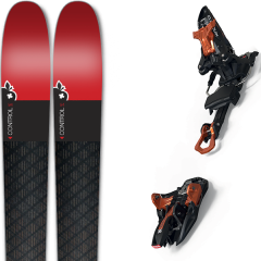 comparer et trouver le meilleur prix du ski Movement Rando control 5 axes carbon 18 + kingpin 13 100-125 mm black/cooper noir/rouge sur Sportadvice