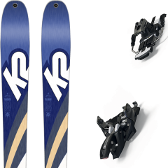 comparer et trouver le meilleur prix du ski K2 Rando talkback 84 + alpinist 9 long travel 90mm black/ium bleu/blanc sur Sportadvice