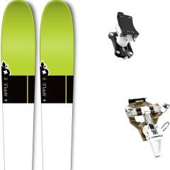 comparer et trouver le meilleur prix du ski Movement Rando apple 80 + speed turn 2.0 bronze/black vert/blanc 2019 sur Sportadvice