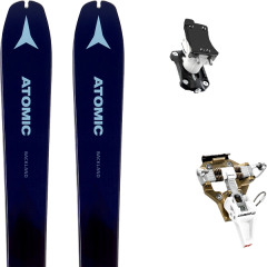 comparer et trouver le meilleur prix du ski Atomic Rando backland wmn 78 dark blue/blue + speed turn 2.0 bronze/black bleu sur Sportadvice