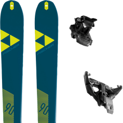 comparer et trouver le meilleur prix du ski Fischer Rando transalp 90 carbon + tlt speed 12 black bleu/jaune sur Sportadvice