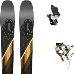 comparer et trouver le meilleur prix du ski K2 Rando wayback 96 + speed turn 2.0 bronze/black noir/gris sur Sportadvice