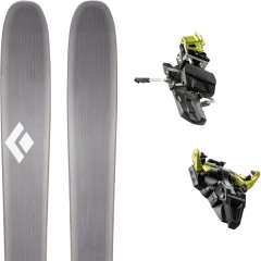 comparer et trouver le meilleur prix du ski Black Diamond Rando helio 95 19 + st radical 100mm yellow 19 gris/blanc/rouge sur Sportadvice