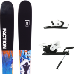 comparer et trouver le meilleur prix du ski Faction Alpin prodigy 1.0 x 19 + z12 b90 white/black bleu/noir/multicolore 2019 sur Sportadvice