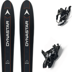comparer et trouver le meilleur prix du ski Dynastar Rando mythic 87 + alpinist 9 long travel 90mm black/ium noir sur Sportadvice