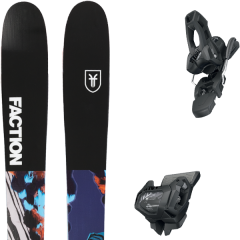 comparer et trouver le meilleur prix du ski Faction Alpin prodigy 2.0 x 19 + tyrolia attack 11 gw w/o brake l solid black bleu/noir/multicolore 2019 sur Sportadvice
