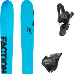 comparer et trouver le meilleur prix du ski Faction Alpin 1.0 + tyrolia attack 11 gw w/o brake l solid black bleu sur Sportadvice