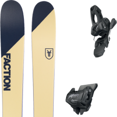 comparer et trouver le meilleur prix du ski Faction Alpin candide 2.0 19 + tyrolia attack 11 gw w/o brake l solid black beige/bleu 2019 sur Sportadvice