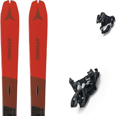 comparer et trouver le meilleur prix du ski Atomic Rando backland 78 red/black + alpinist 9 black/ium rouge/noir sur Sportadvice