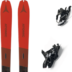 comparer et trouver le meilleur prix du ski Atomic Rando backland 78 red/black + alpinist 9 long travel 90mm black/ium rouge/noir sur Sportadvice