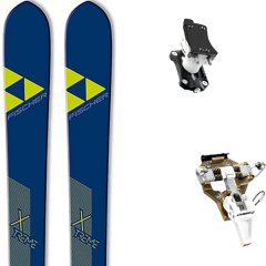comparer et trouver le meilleur prix du ski Fischer Rando x-treme 82 + speed turn 2.0 bronze/black bleu/jaune sur Sportadvice