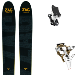 comparer et trouver le meilleur prix du ski Zag Rando bakan + speed turn 2.0 bronze/black noir/jaune sur Sportadvice