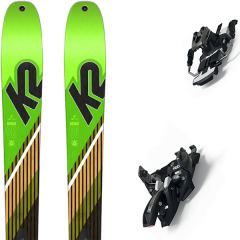 comparer et trouver le meilleur prix du ski K2 Rando wayback 88 + alpinist 9 long travel 90mm black/ium vert/noir sur Sportadvice