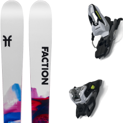 comparer et trouver le meilleur prix du ski Faction Alpin prodigy 0.5 x yth + free ten id black/white multicolore/blanc sur Sportadvice