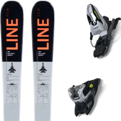 comparer et trouver le meilleur prix du ski Line Alpin tom wallisch shorty + free ten id black/white gris/noir sur Sportadvice