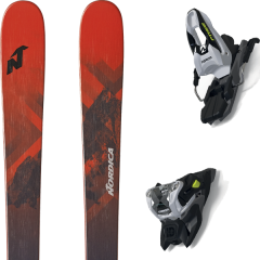comparer et trouver le meilleur prix du ski Nordica Alpin enforcer 80 s blue/black + free ten id black/white bleu/rouge/noir sur Sportadvice