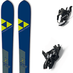 comparer et trouver le meilleur prix du ski Fischer Rando x-treme 82 + alpinist 9 long travel 90mm black/ium bleu/jaune sur Sportadvice