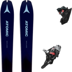 comparer et trouver le meilleur prix du ski Atomic Rando backland wmn 78 dark blue/blue + fritschi xenic 10 bleu sur Sportadvice
