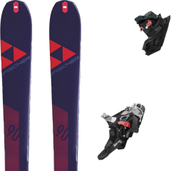 comparer et trouver le meilleur prix du ski Fischer Rando my transalp 90 carbon + fritschi xenic 10 violet/rouge sur Sportadvice